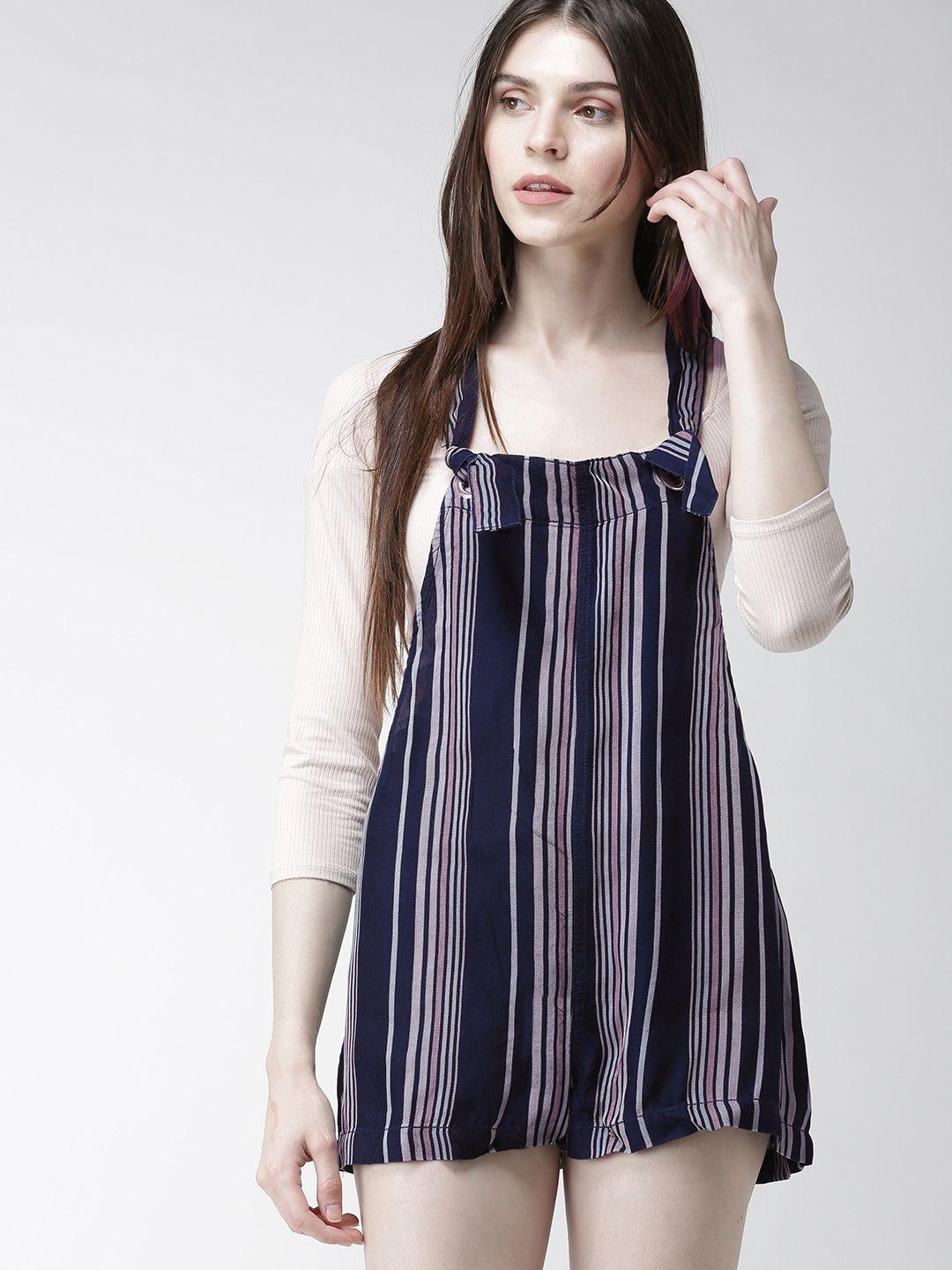 forever-21-women-navy-blue-striped-playsuit