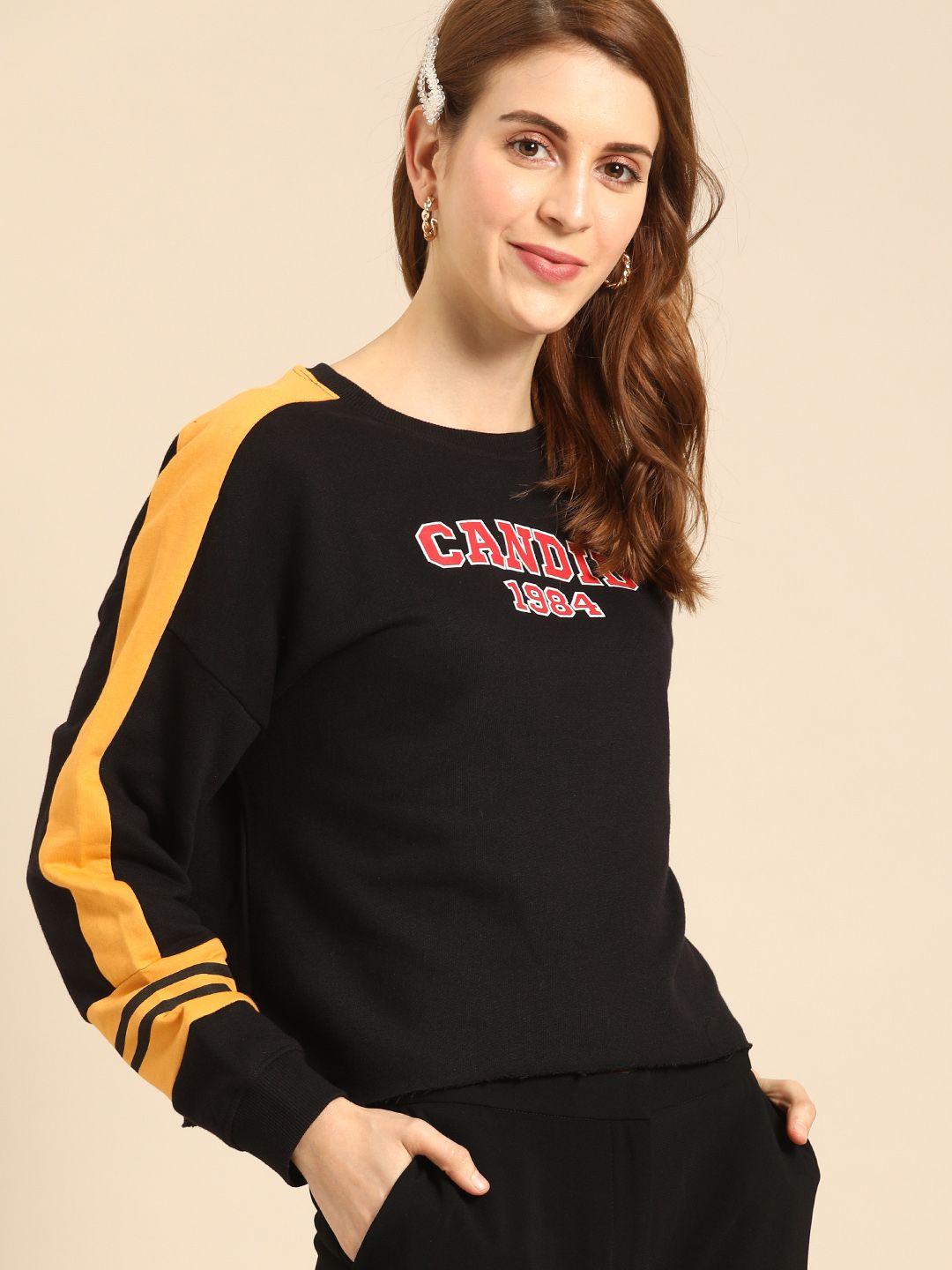 dressberry-women-black-printed-sweatshirt