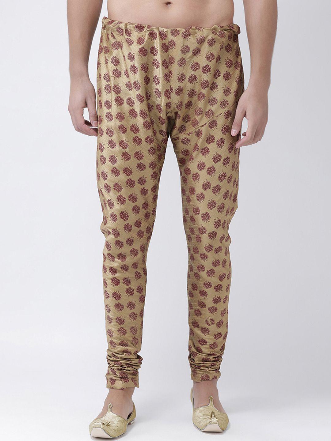 deyann-men-brown-printed-silk-pyjamas