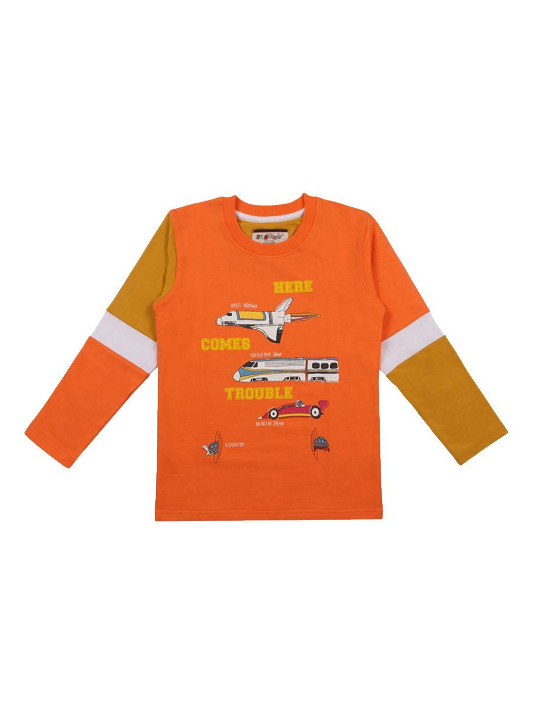 lil-tomatoes-boys-orange-&-mustard-yellow-printed-sweatshirt