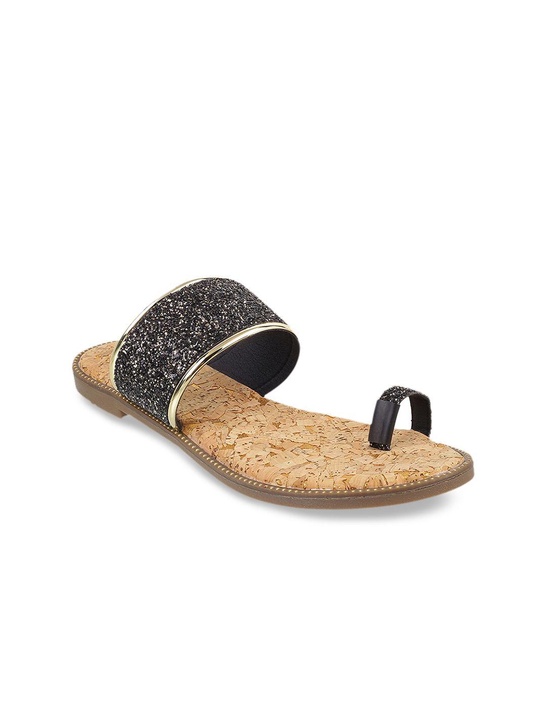 mochi-women-black-embellished-one-toe-flats