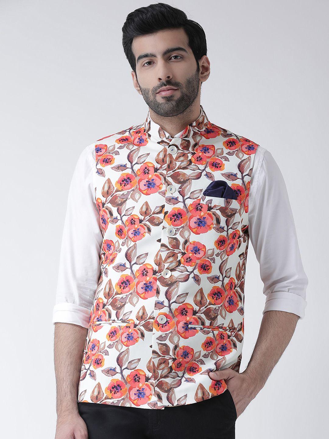 kisah-men-multicoloured-printed-nehru-jacket
