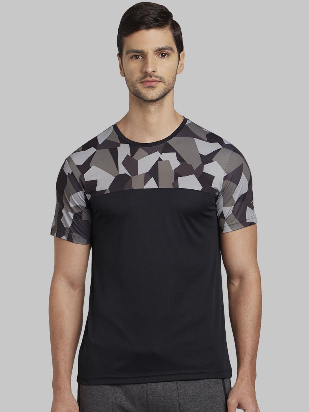 parx-men-black-printed-round-neck-t-shirt