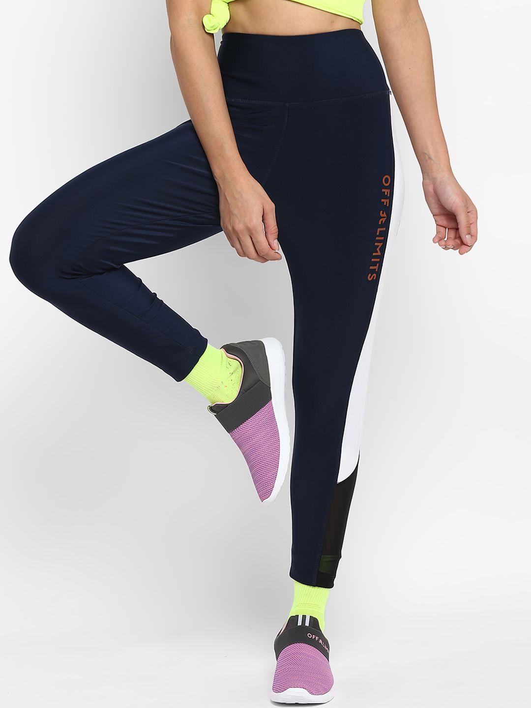 off-limits-women-navy-blue-solid-tights