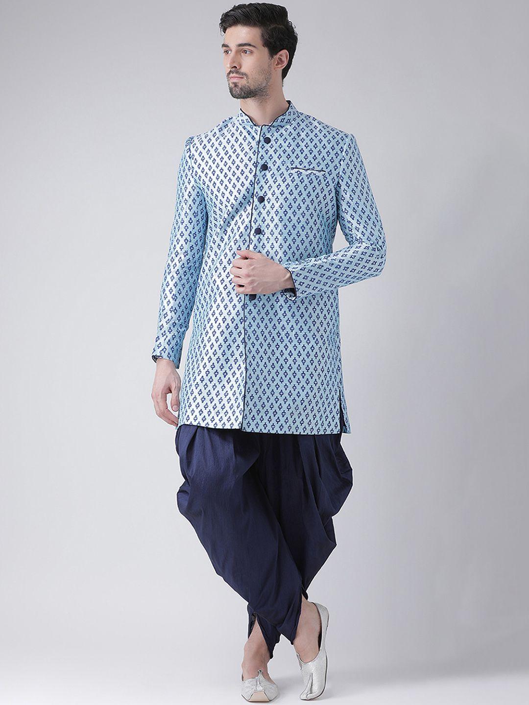 deyann-men-blue-sherwani-with-dhoti-pants