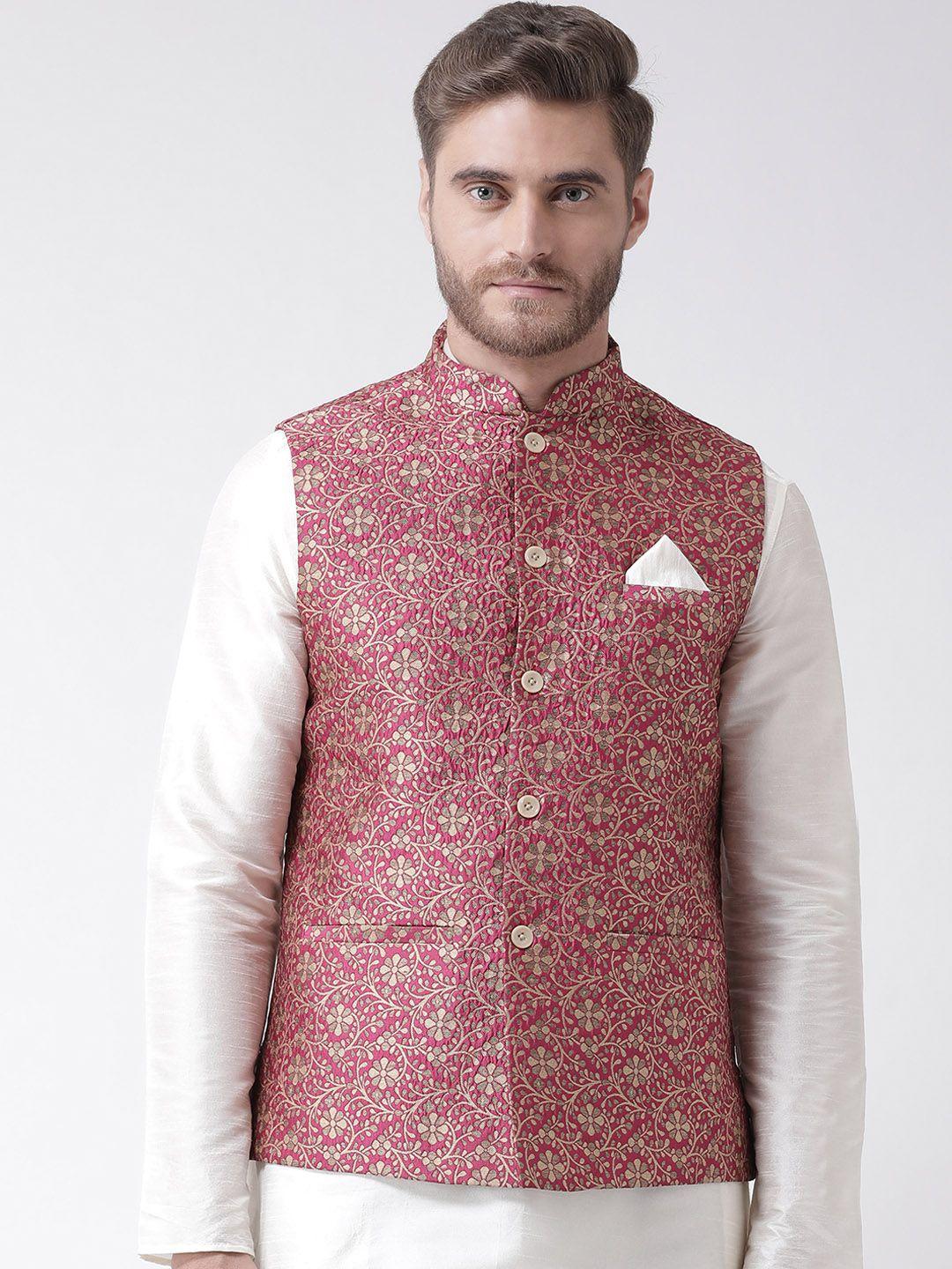 deyann-men-pink-printed-nehru-jacket