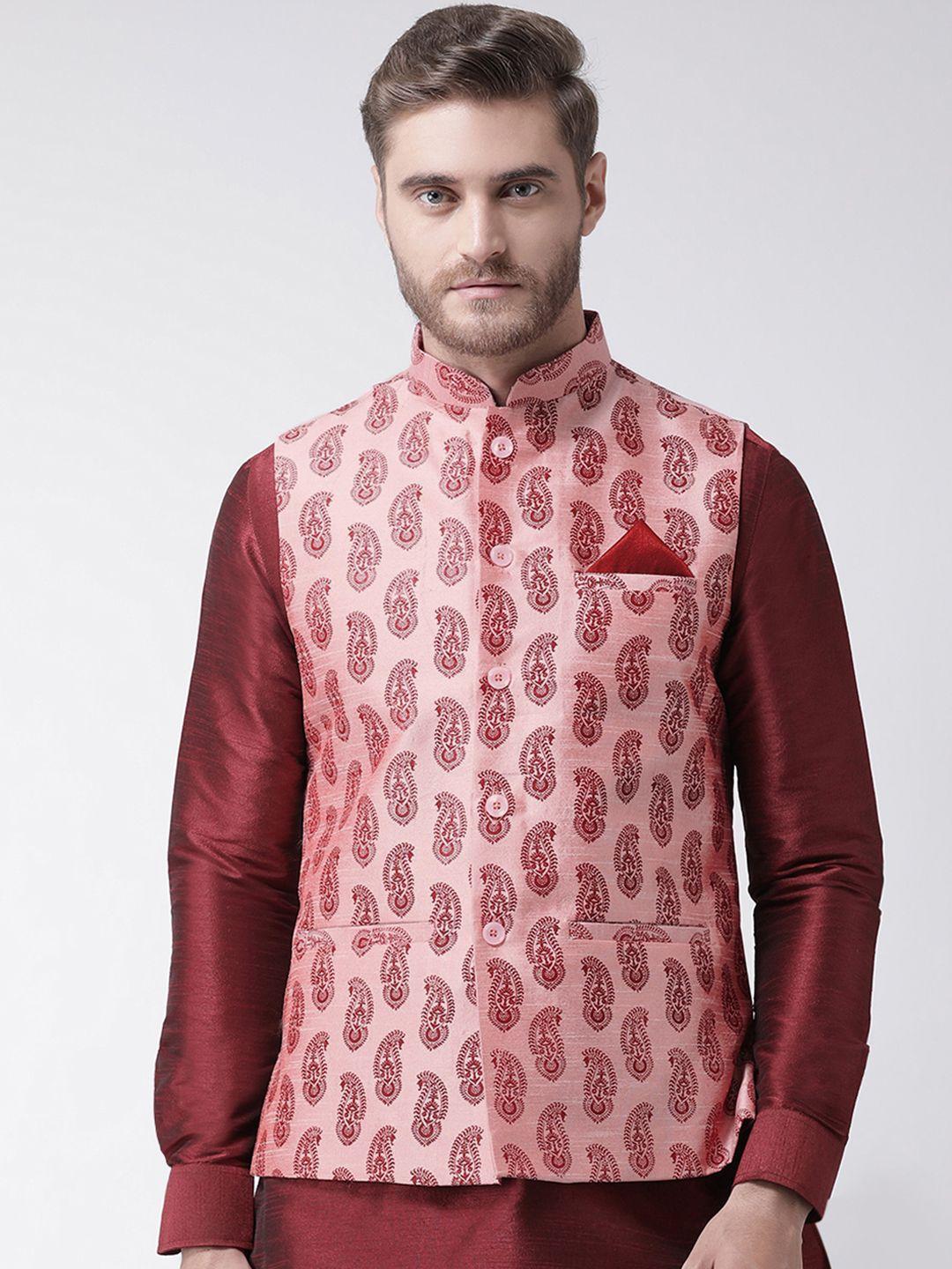 deyann-men-pink-printed-nehru-jacket