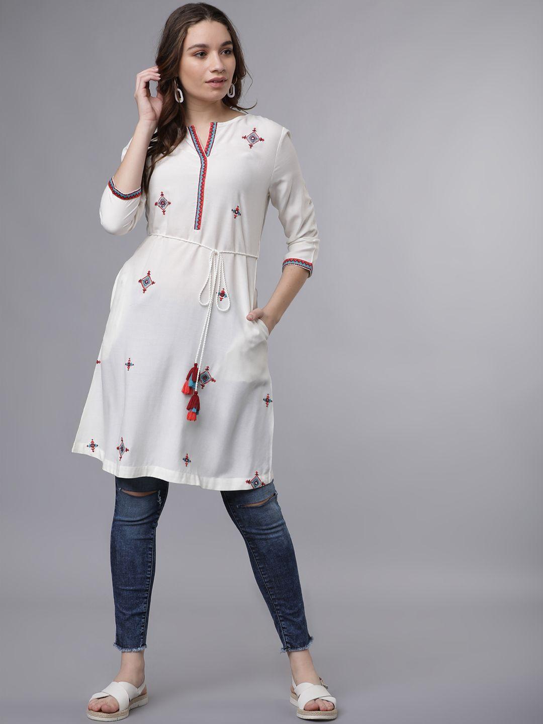 vishudh-women's-white-&-red-embroidered-tunic