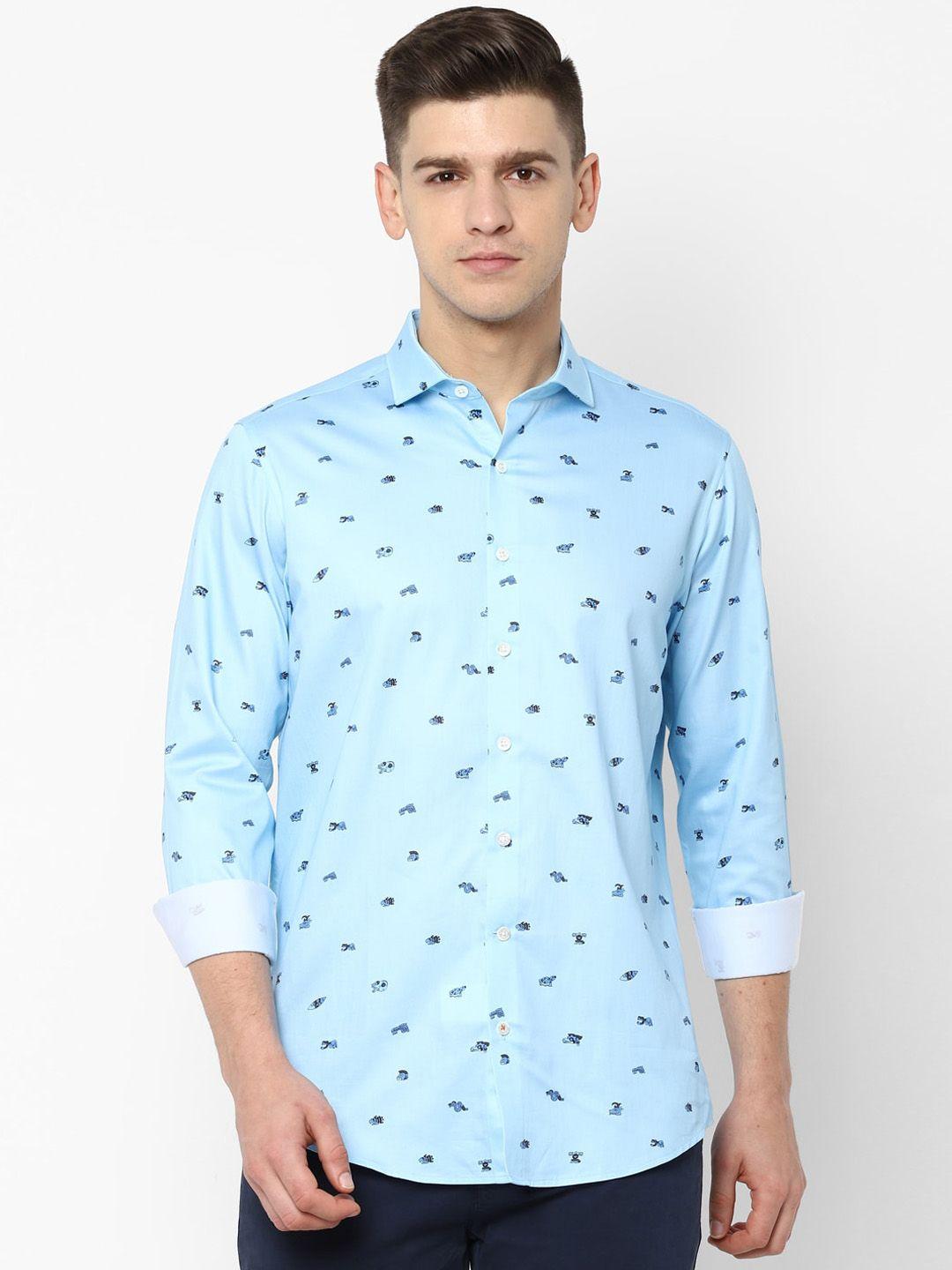 simon-carter-london-men-blue-regular-fit-printed-casual-shirt