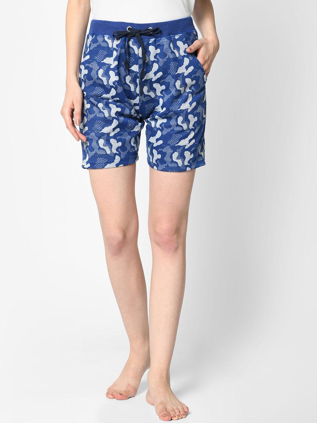 vimal-jonney-women-blue-lounge-shorts