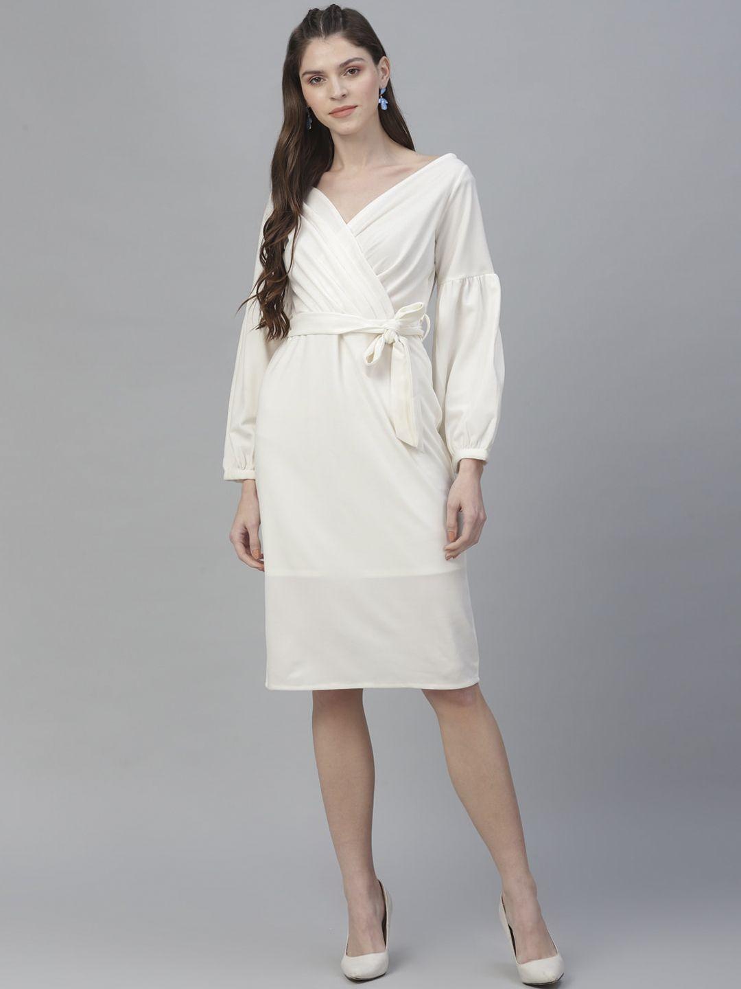 athena-women-white-solid-wrap-dress