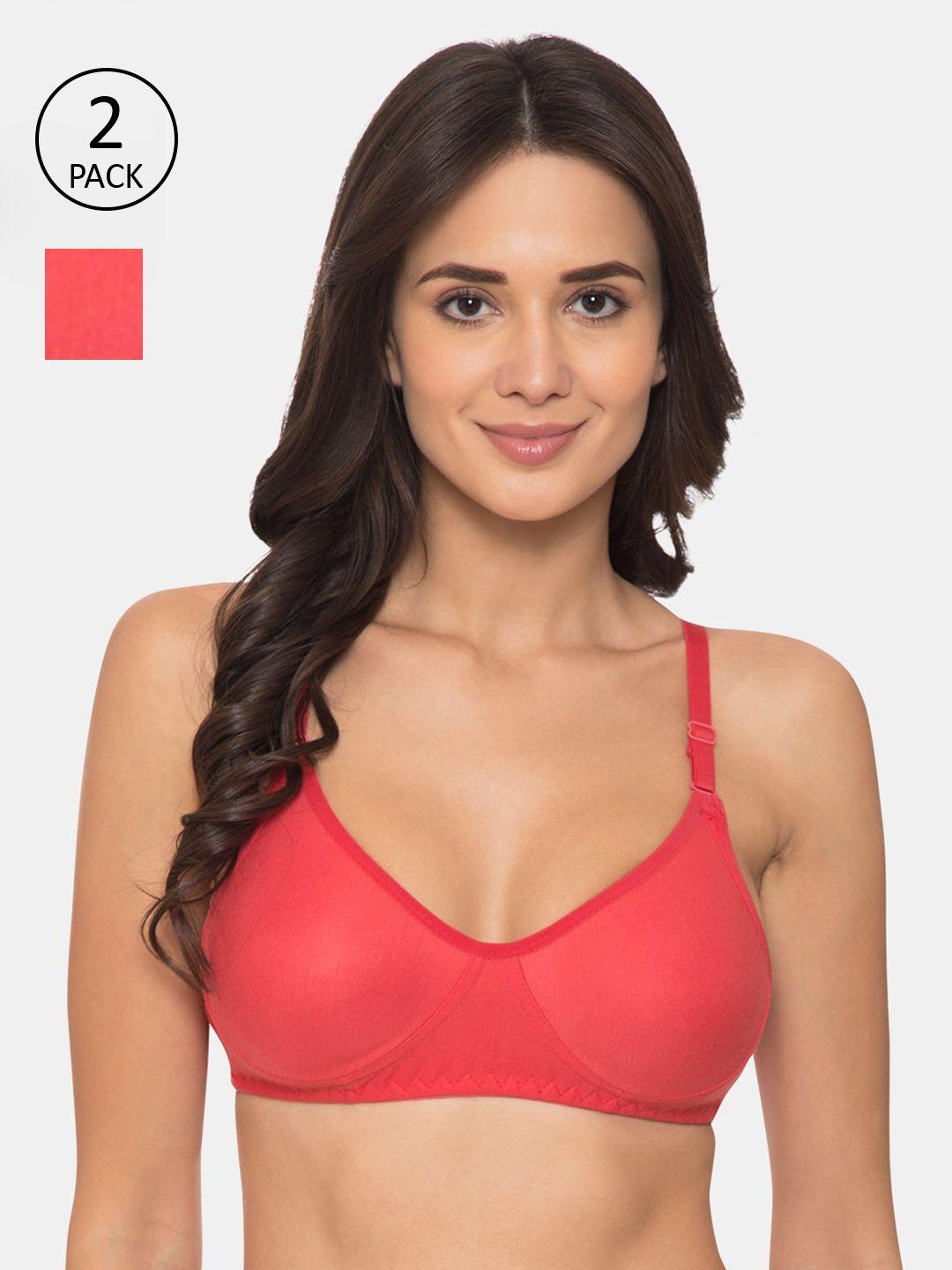 komli-pack-of-2-coral-solid-non-wired-non-padded-everyday-bra-k-983