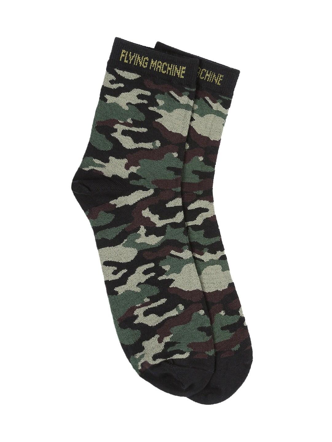 flying-machine-men-green-camo-patterned-above-ankle-length-socks