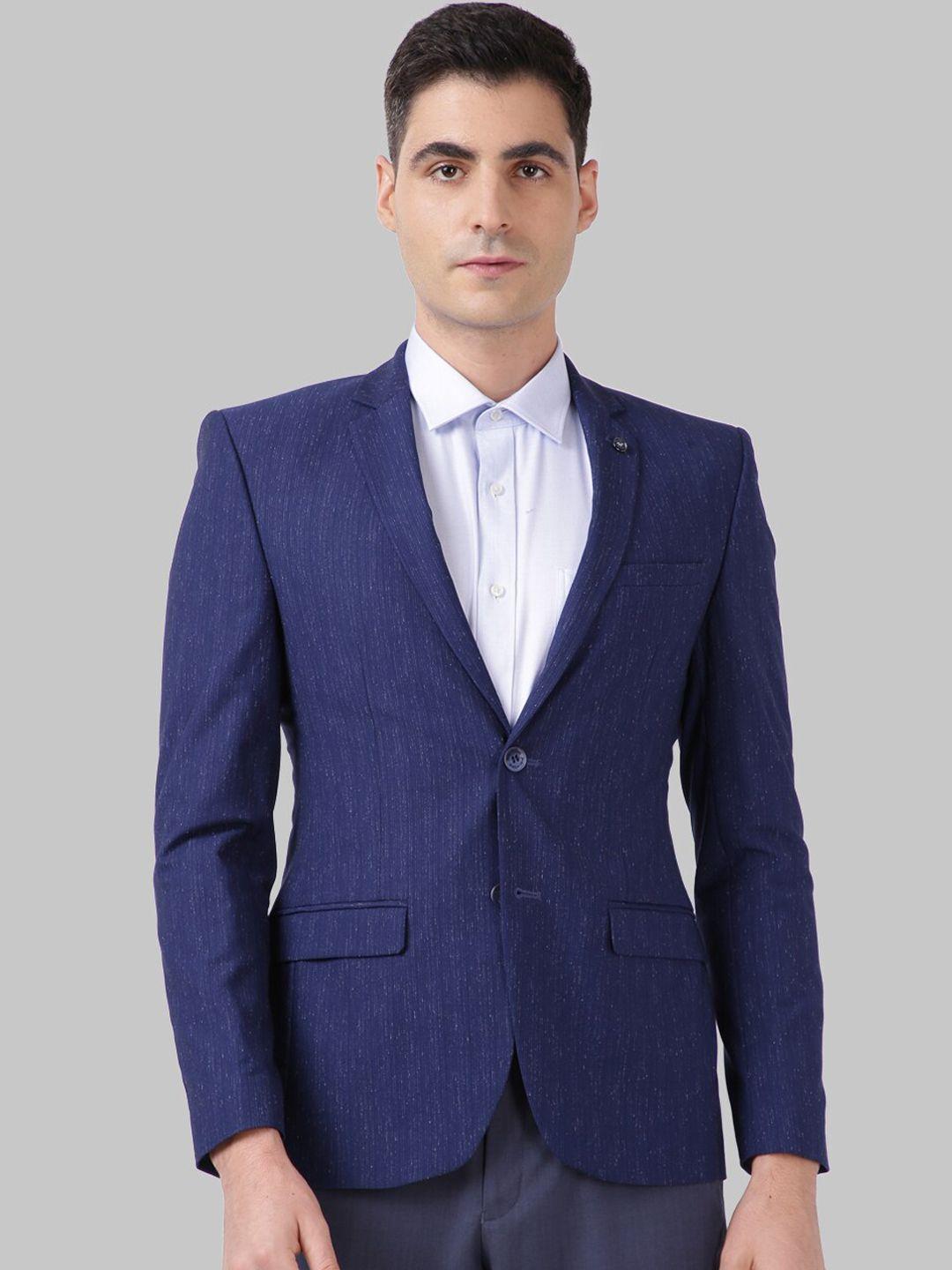 park-avenue-men-blue-self-designed-single-breasted-formal-blazer