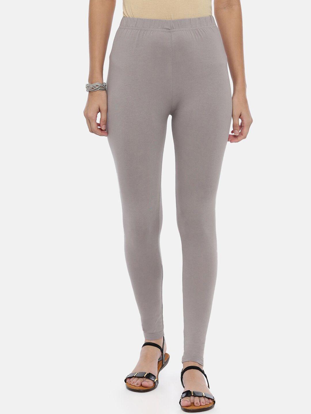 souchii-women-grey-solid-slim-fit-ankle-length-leggings