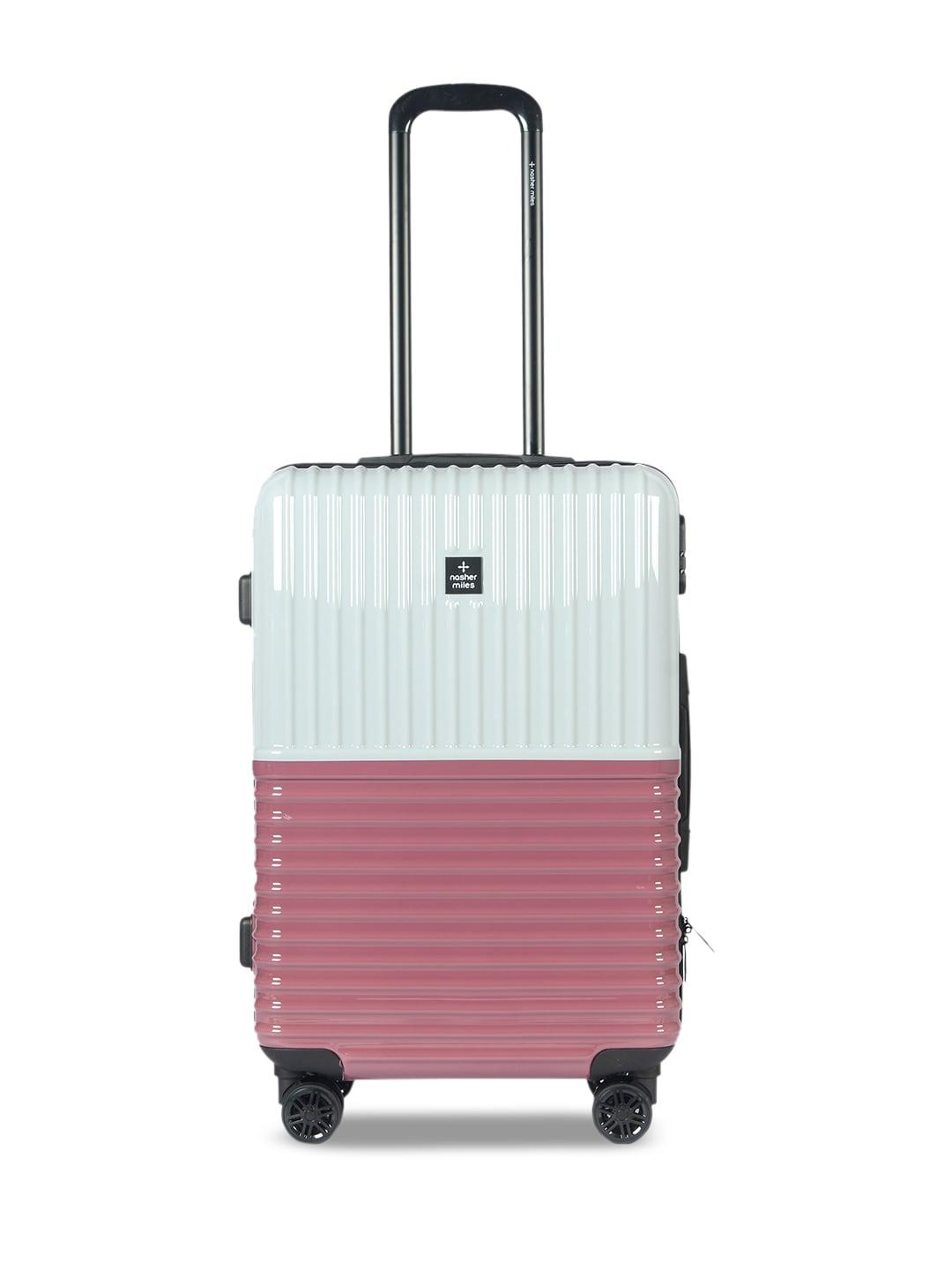 nasher-miles-rose-gold-toned-&-silver-toned-colourblocked-istanbul-hard-sided-medium-trolley-suitcase