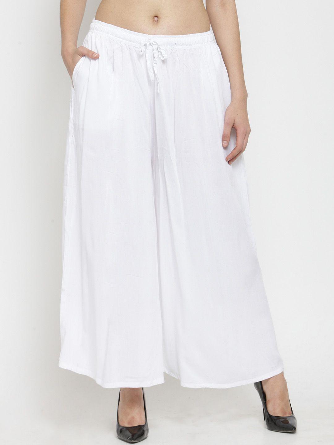 clora-creation-women-white-solid-flared-palazzos