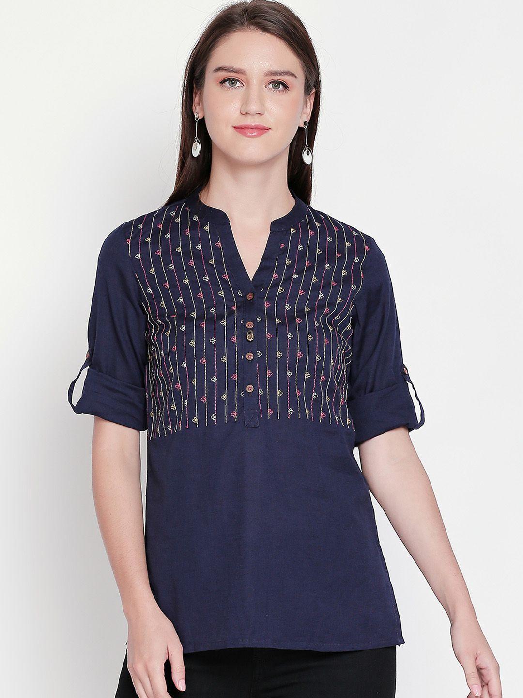 akkriti-by-pantaloons-women-embroidered-tunic