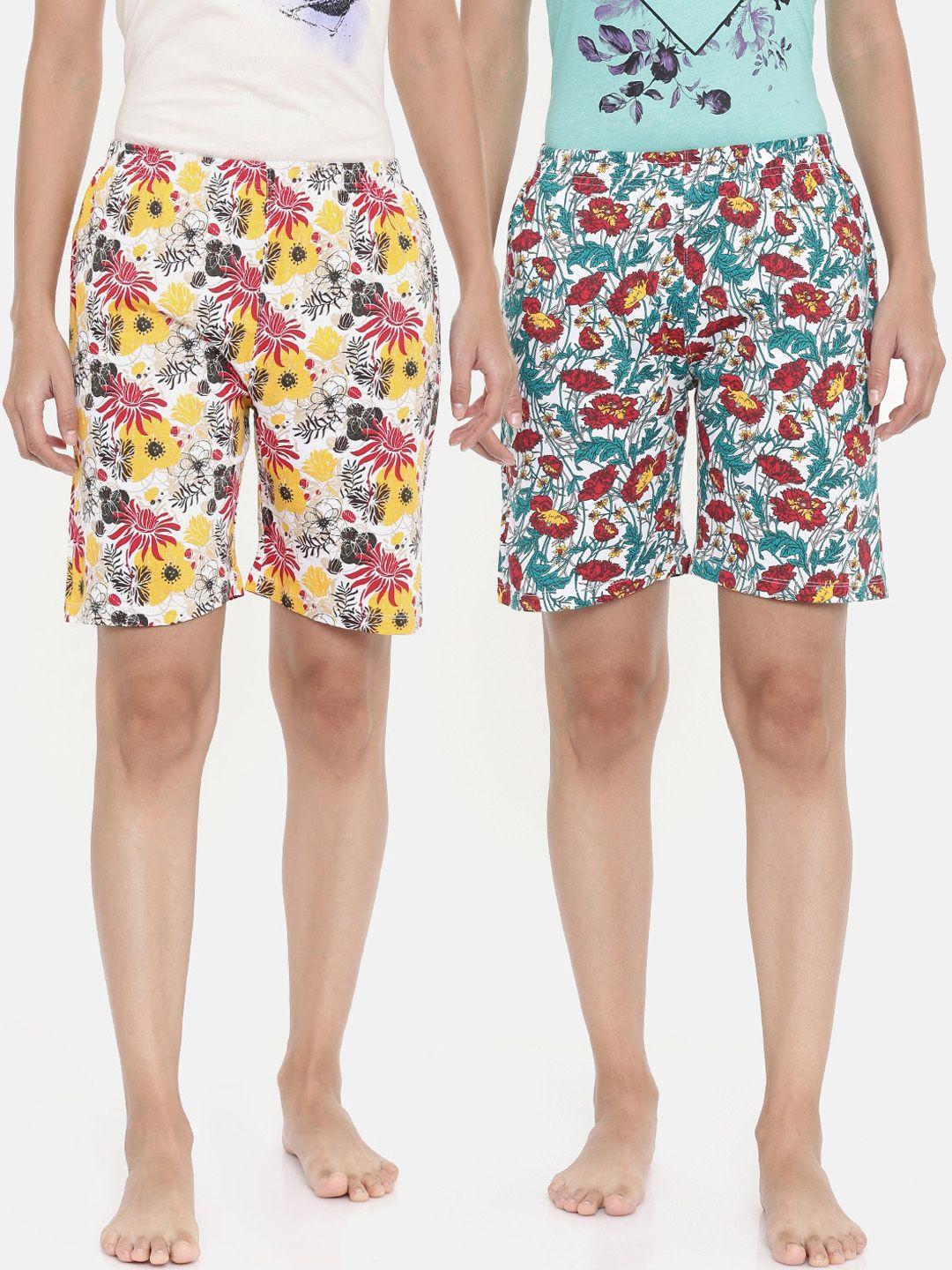zebu-women-pack-of-2-printed-lounge-shorts