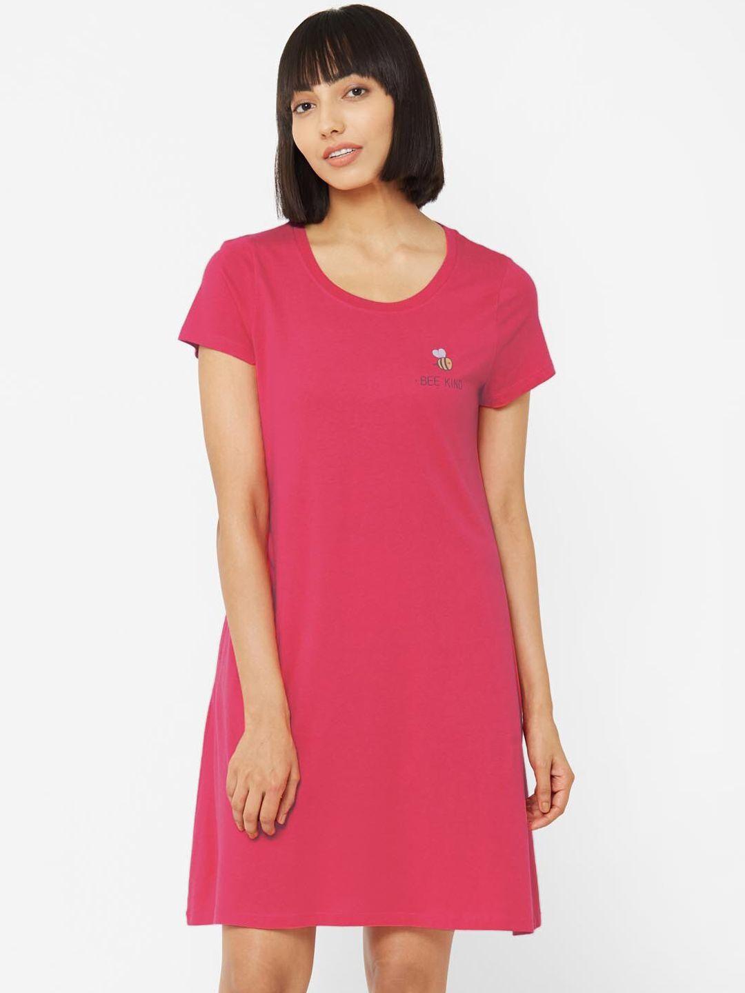 soie-women-rose-coloured-printed-nightdress