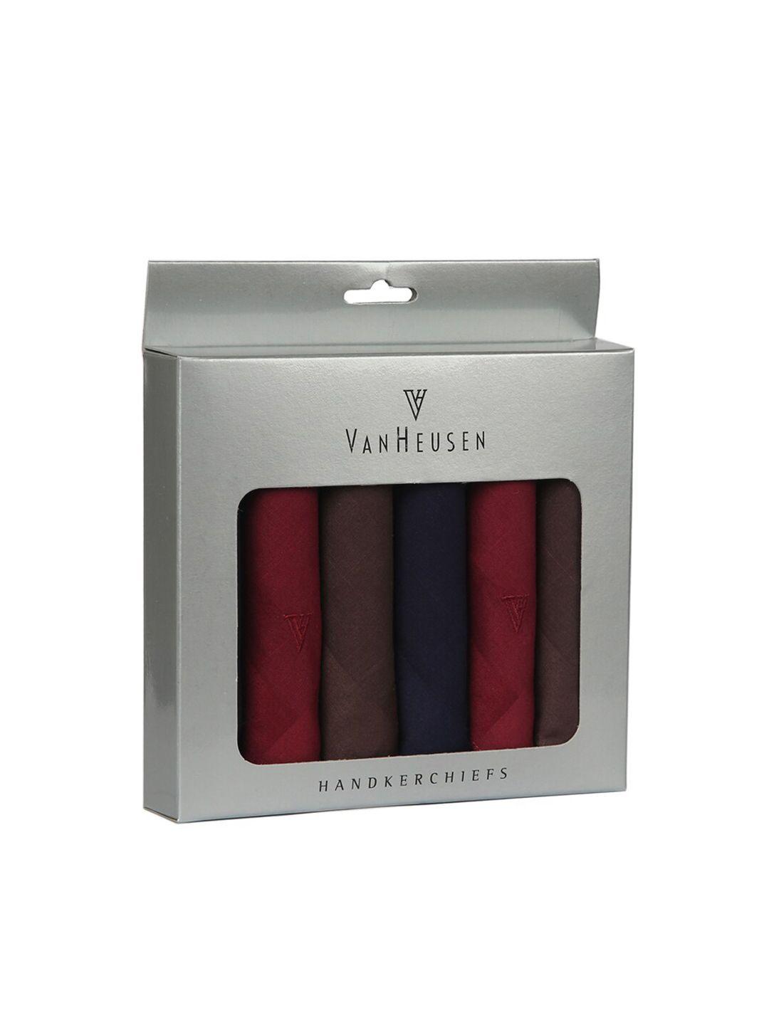 van-heusen-men-pack-of-6-solid-accessory-gift-set