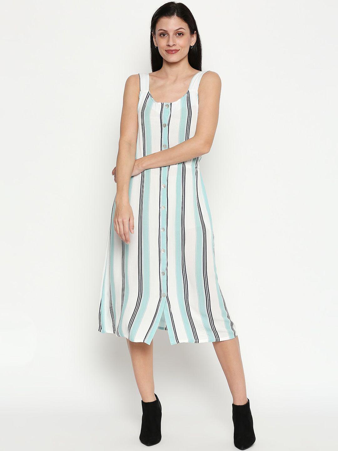 honey-by-pantaloons-women-white-striped-a-line-dress