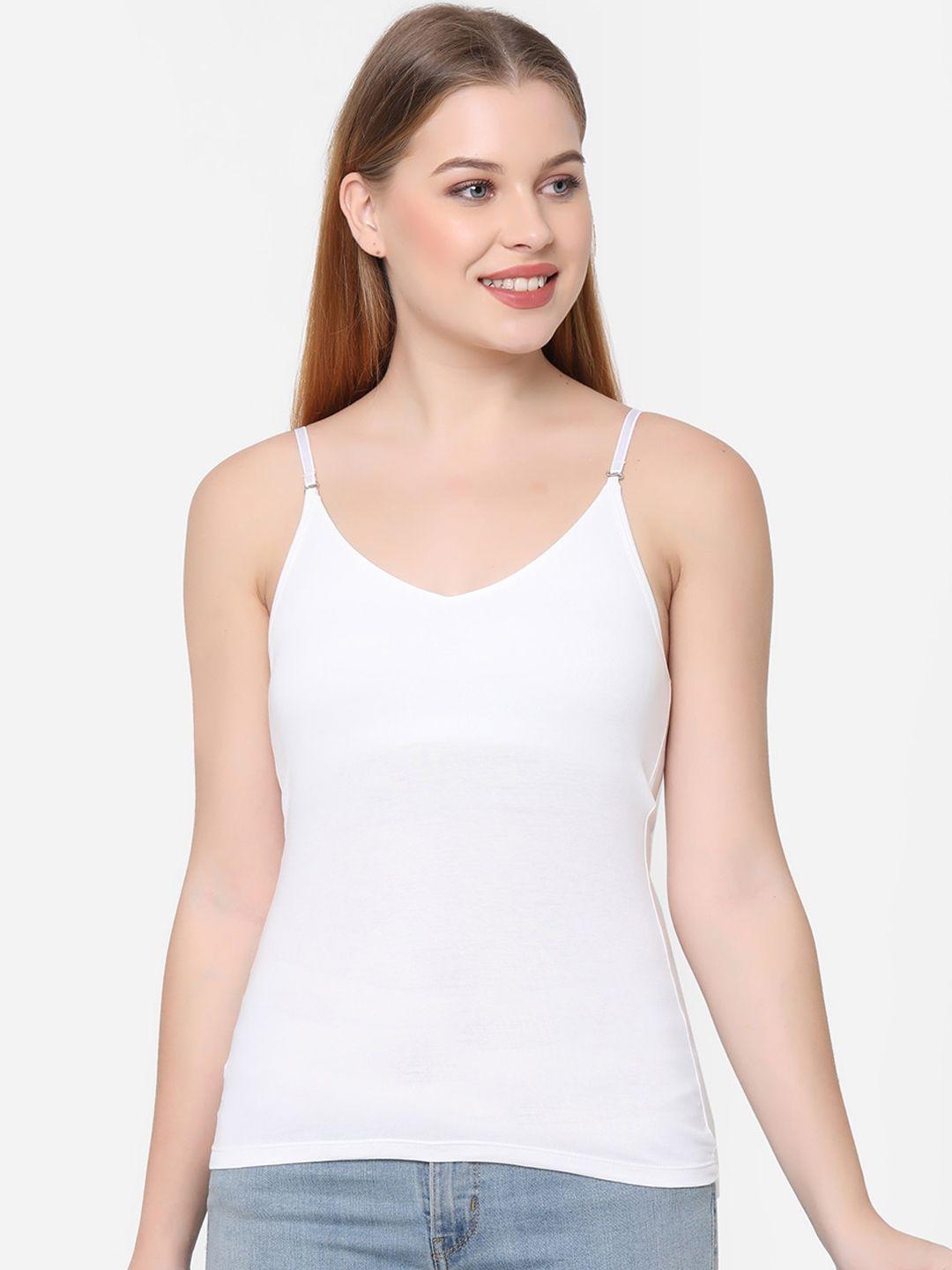 soie-women-white-solid-non-padded-camisole