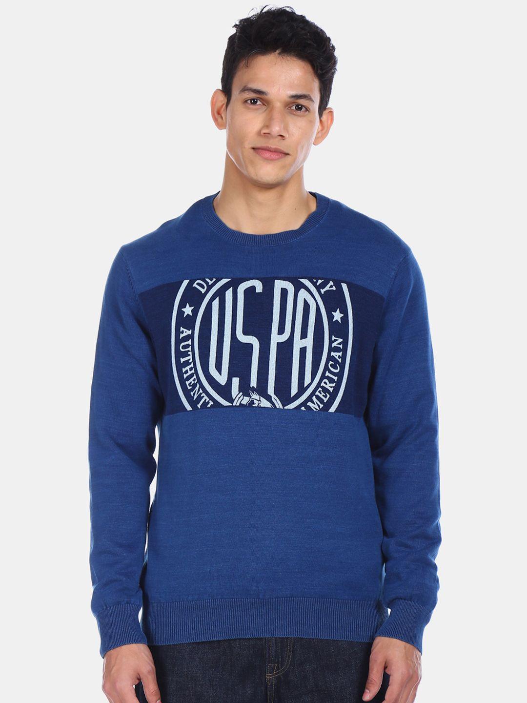 u.s.-polo-assn.-men-blue-printed-sweatshirt