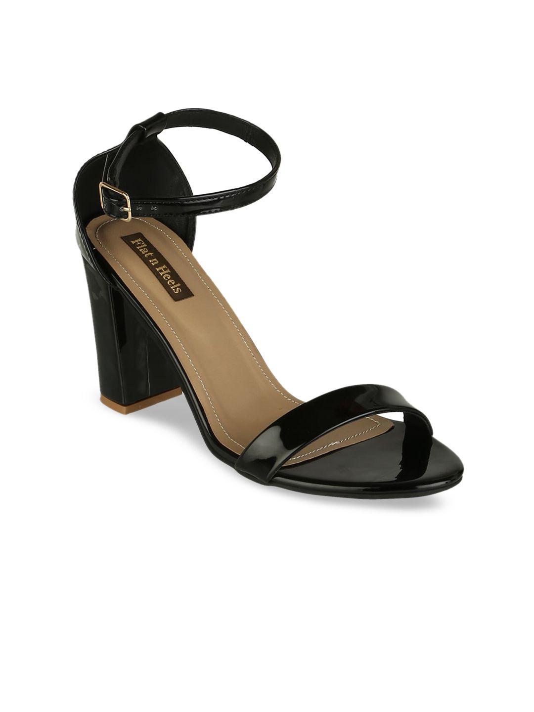 flat-n-heels-women-black-solid-block-heels