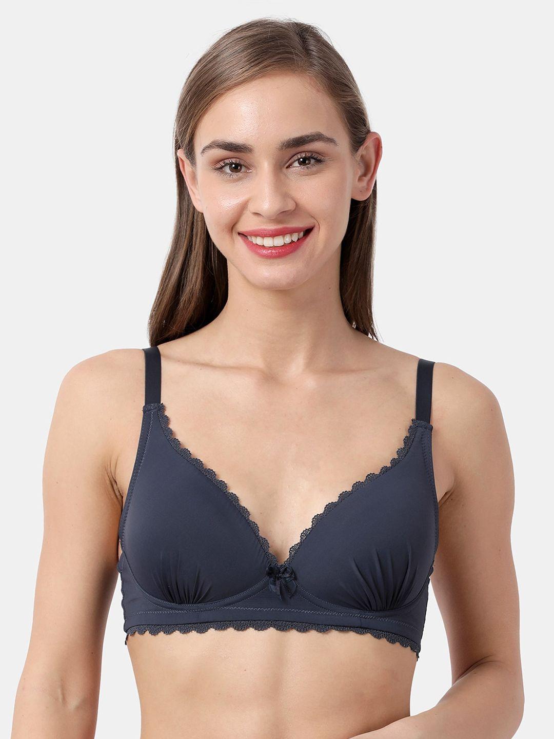 shyaway-navy-blue-solid-non-wired-lightly-padded-plunge-bra