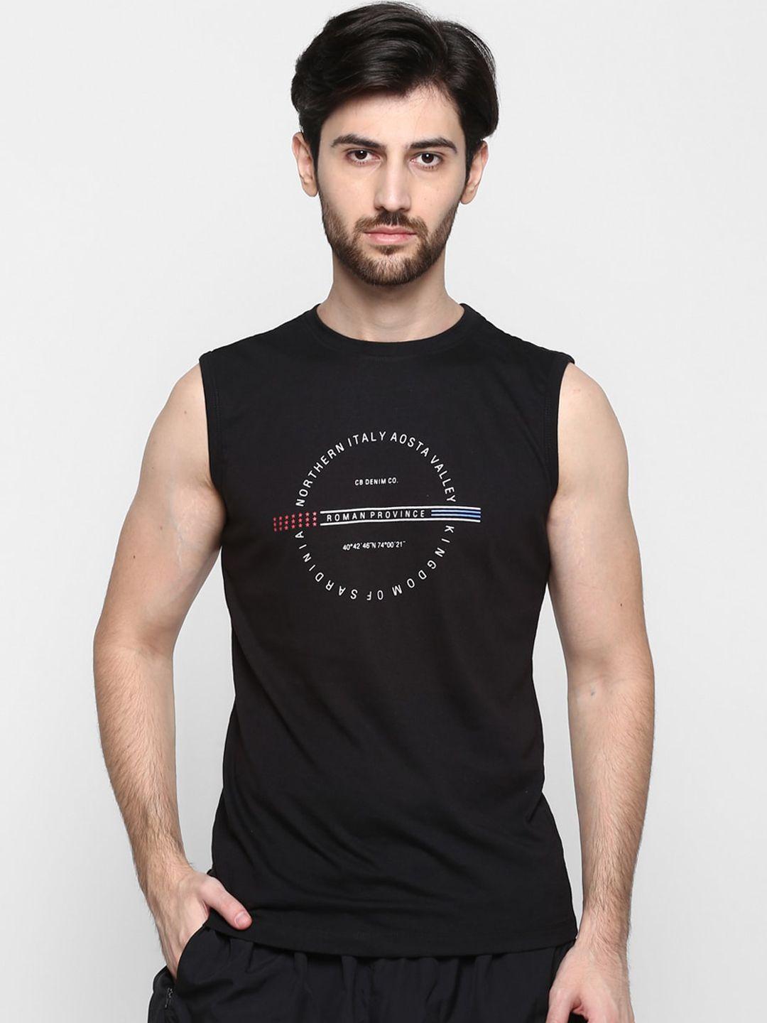 cantabil-men-black-printed-round-neck-t-shirt