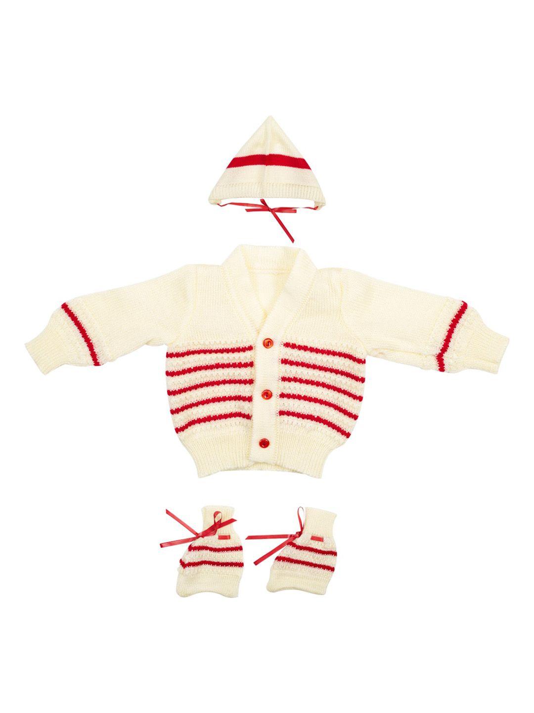 meemee-unisex-kids-off-white-self-design-sweater-set