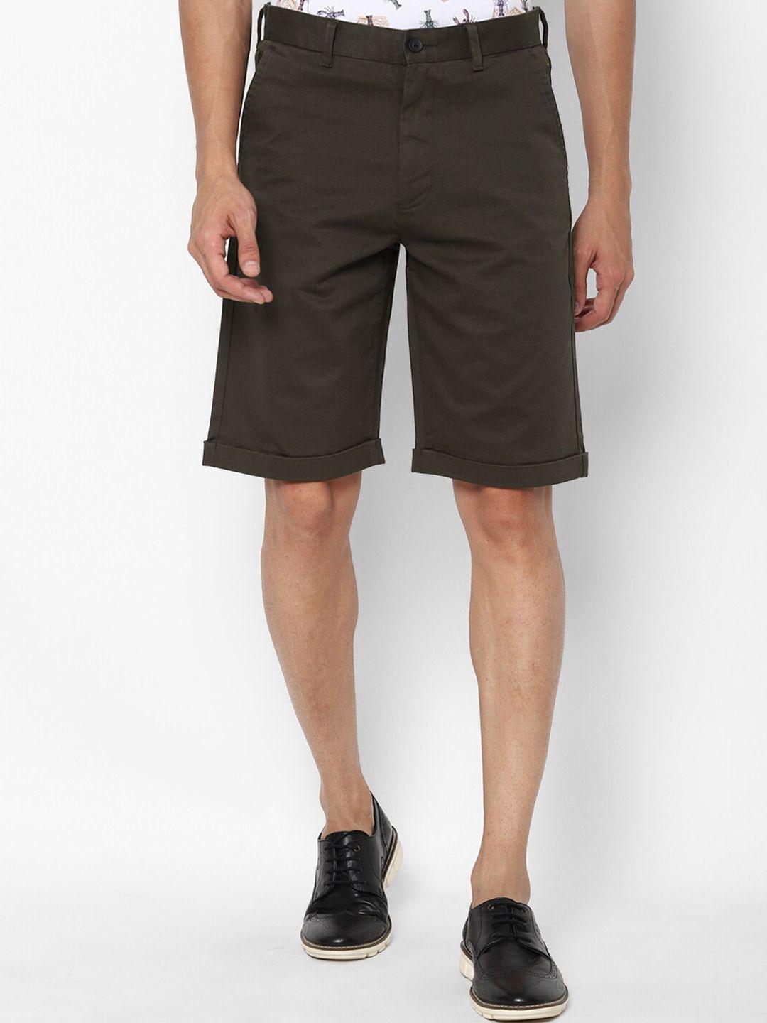 simon-carter-london-men-olive-green-solid-regular-fit-shorts