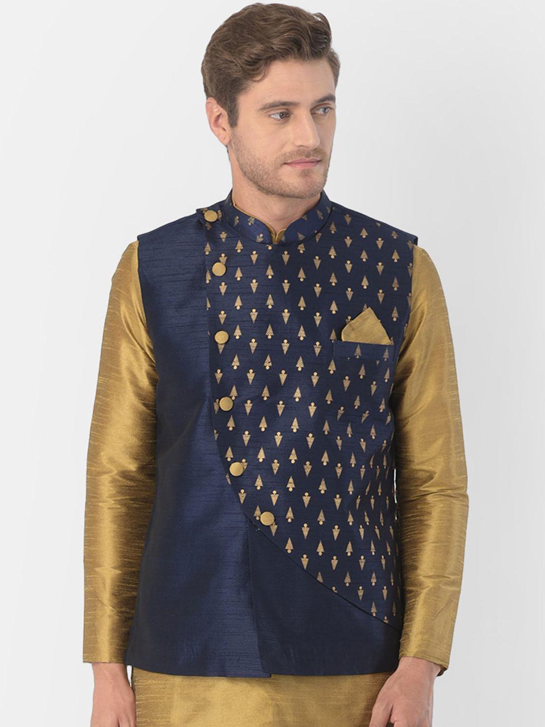 deyann-plus-men-navy-blue-printed-woven-nehru-jacket