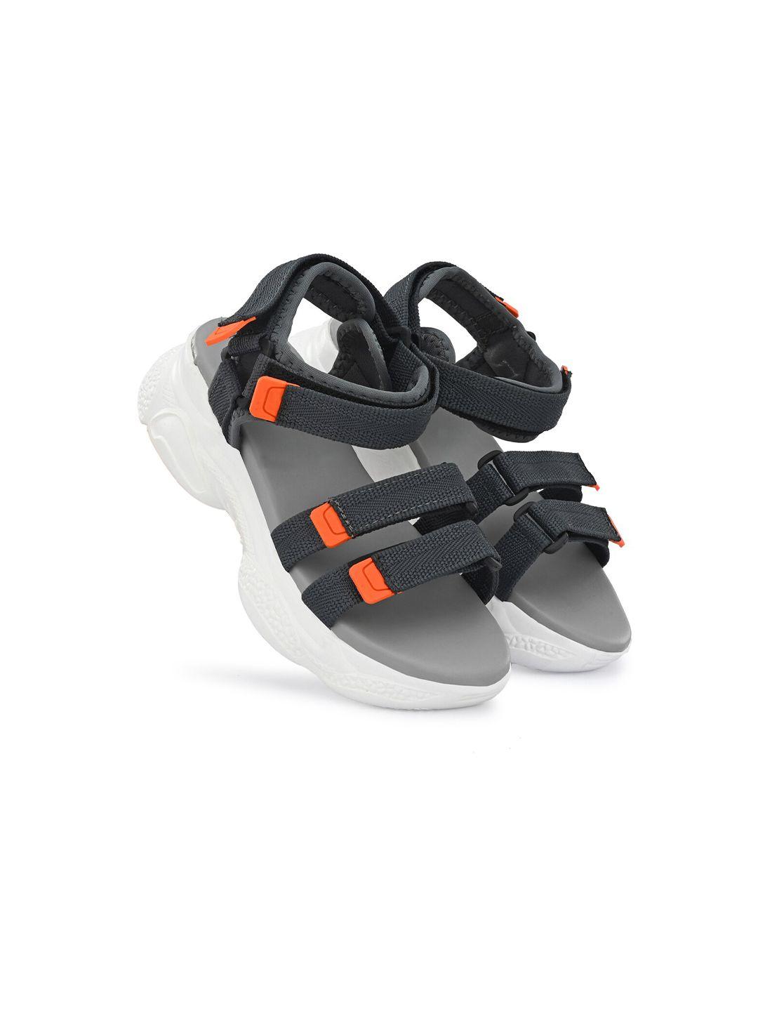 hirolas-women-grey-&-orange-sports-sandals