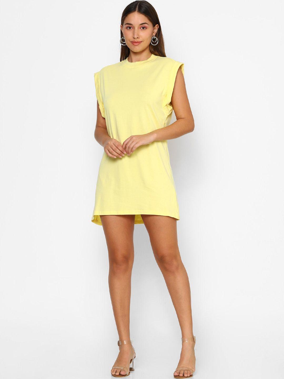 forever-21-yellow-a-line-mini-dress