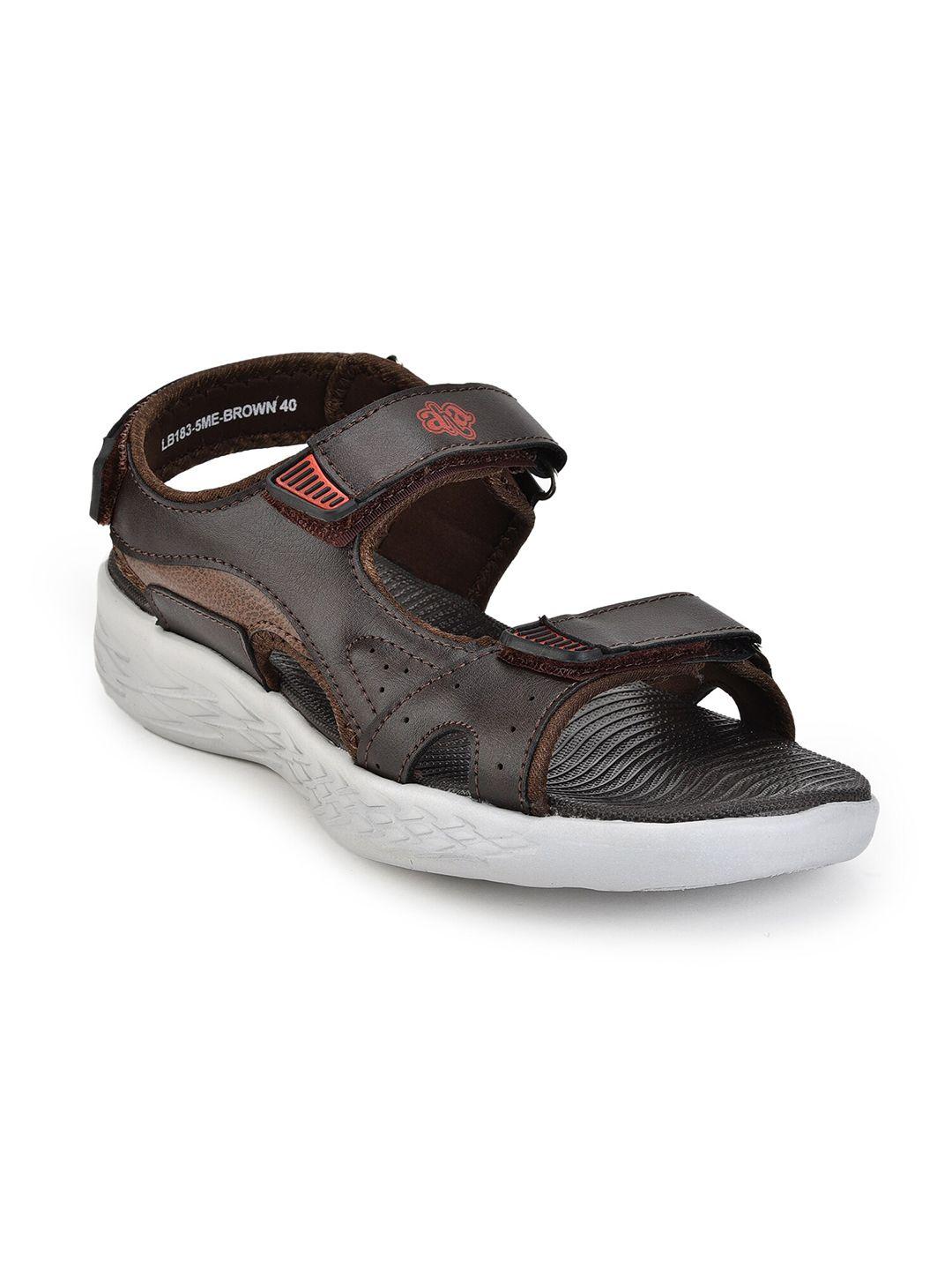 liberty-men-brown-&-black-comfort-sandals