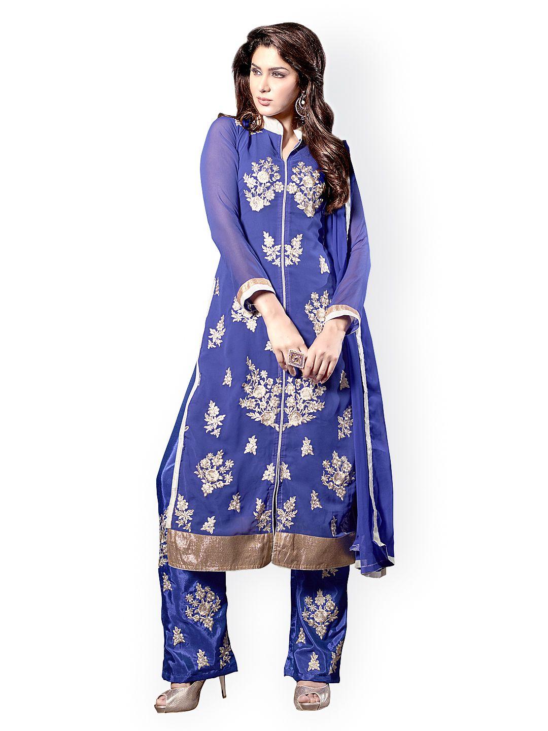 blissta-blue-georgette-embroidered-unstitched-dress-material