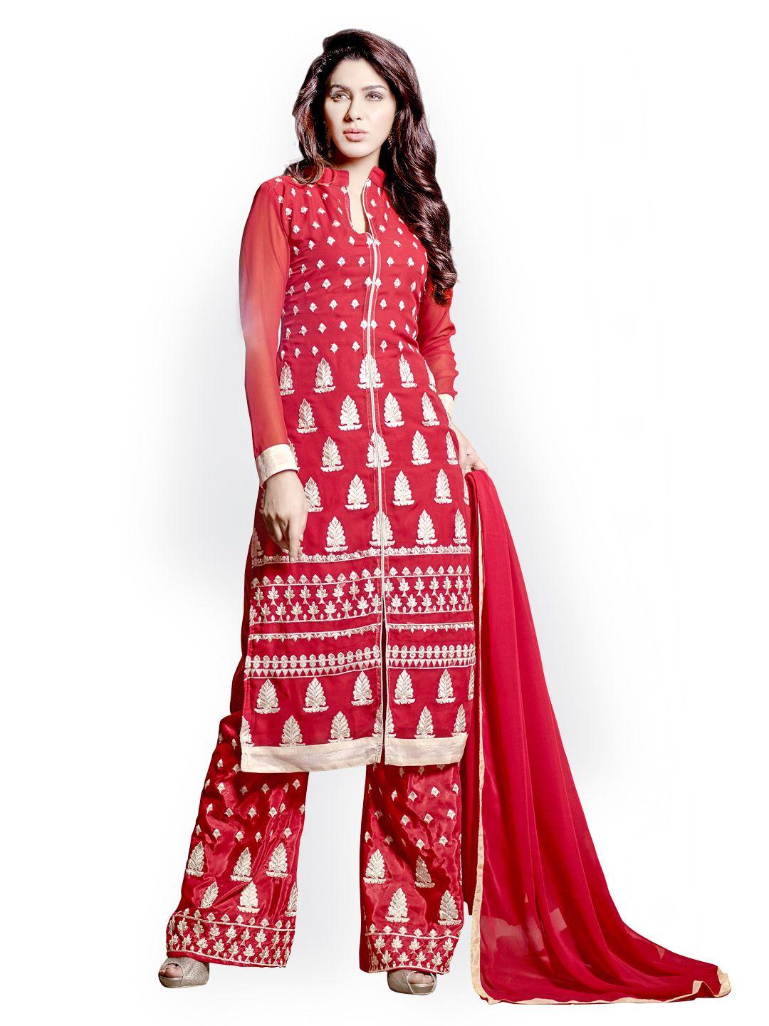 blissta-red-georgette-embroidered-unstitched-dress-material