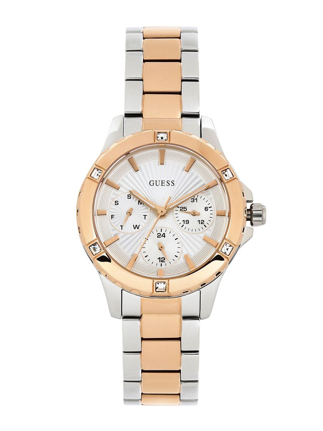 guess-women-silver-toned-dial-watch-w0443l4
