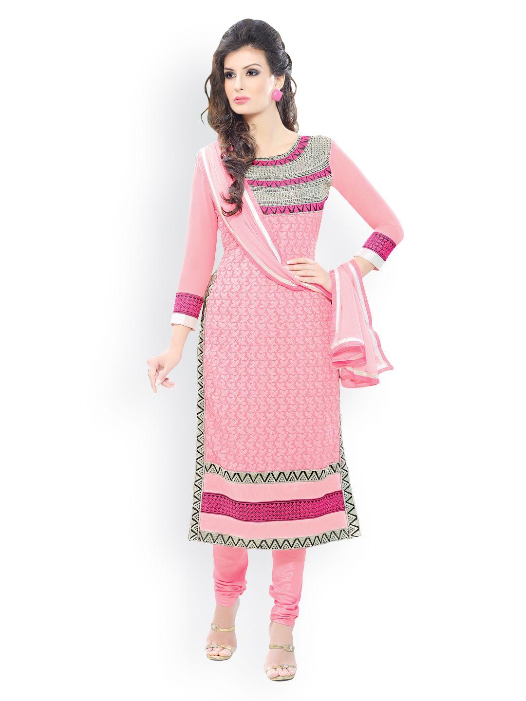 blissta-pink-embroidered-georgette-unstitched-dress-material