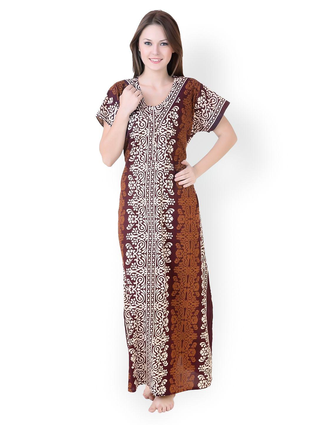 masha-brown-printed-maxi-nightdress-nt51-176