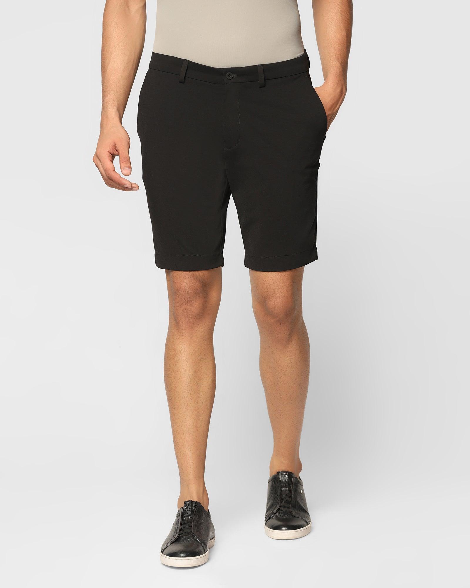 techpro-casual-black-solid-shorts---serry