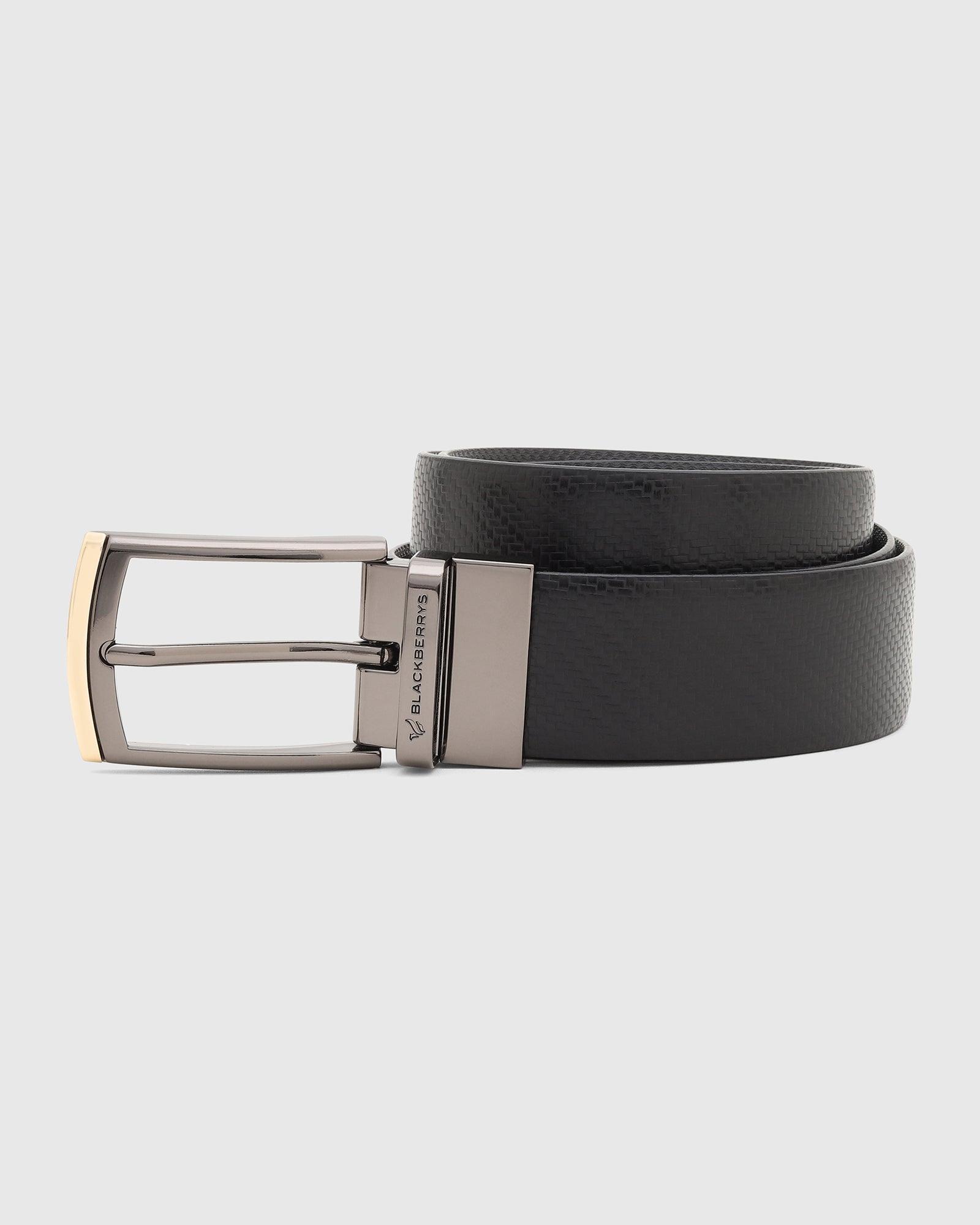 leather-reversible-black-textured-belt---stipe