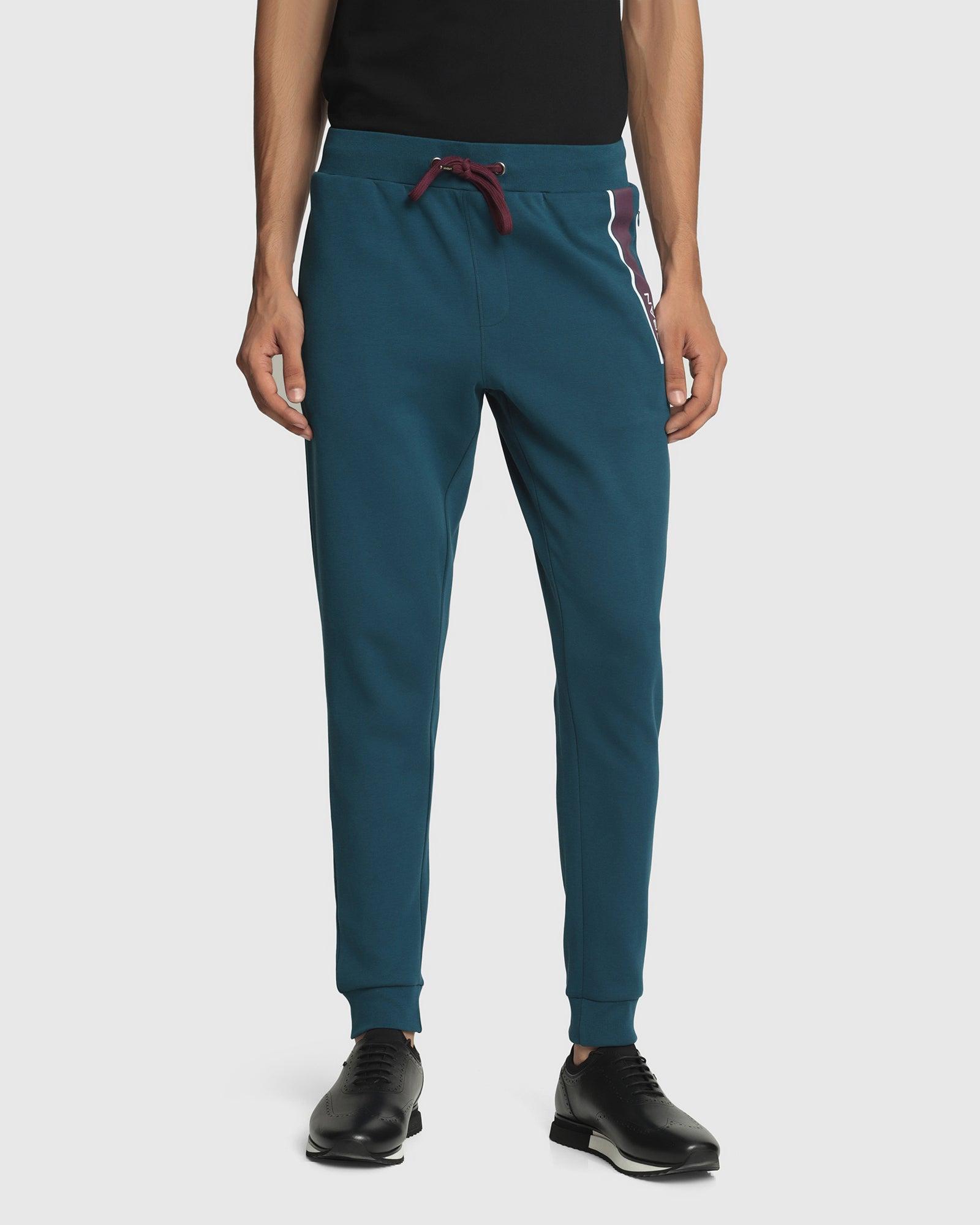 casual-teal-blue-printed-jogger---accent