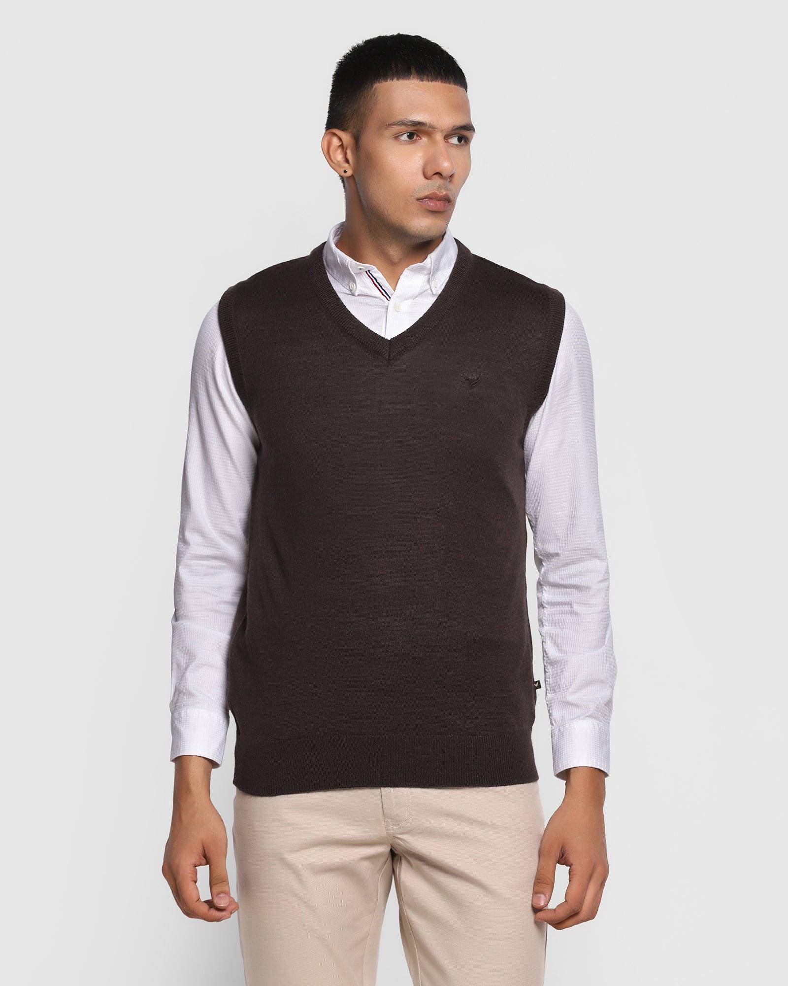 v-neck-dark-brown-solid-sweater---xavior