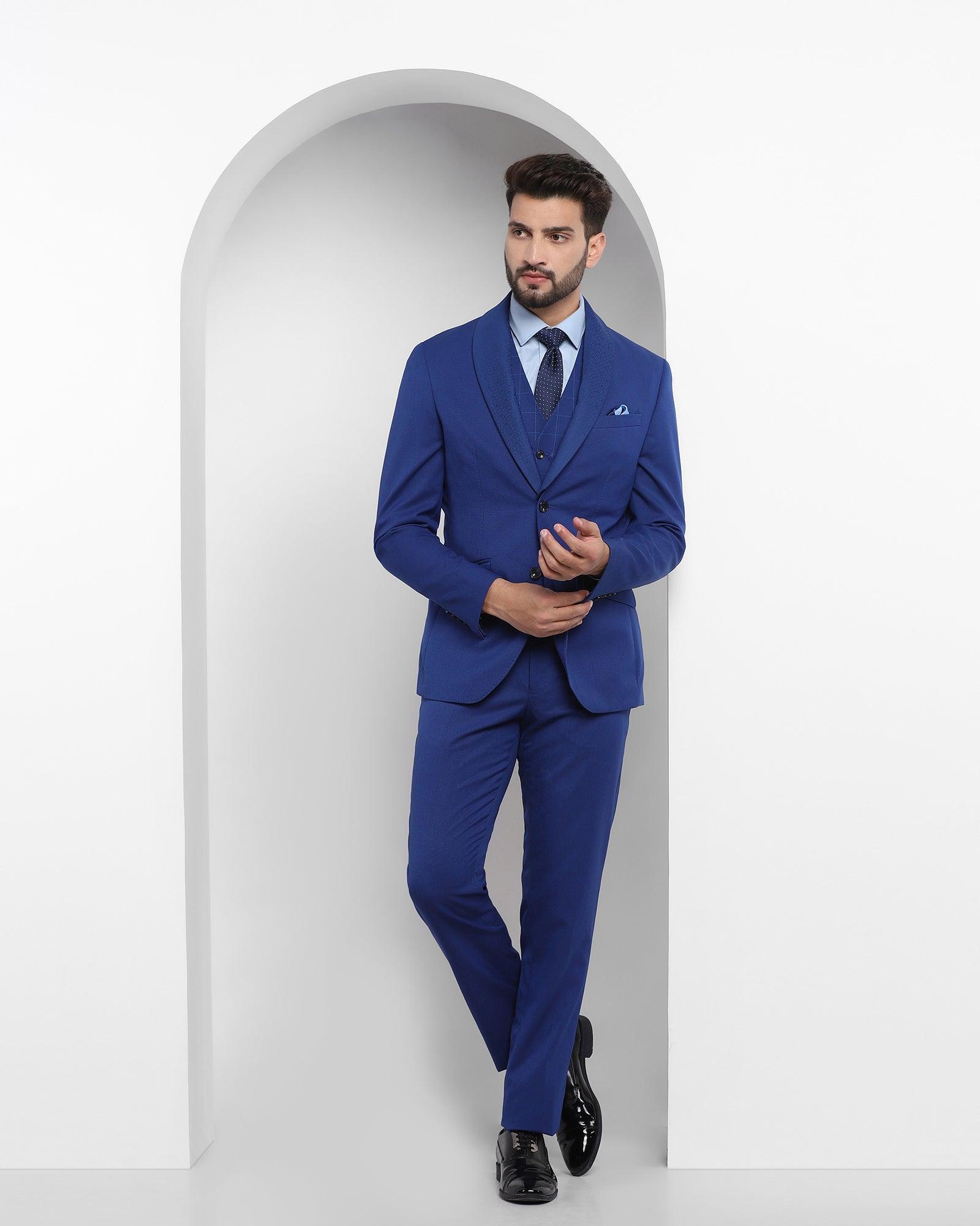 tuxedo-three-piece-royal-blue-textured-formal-suit---reto