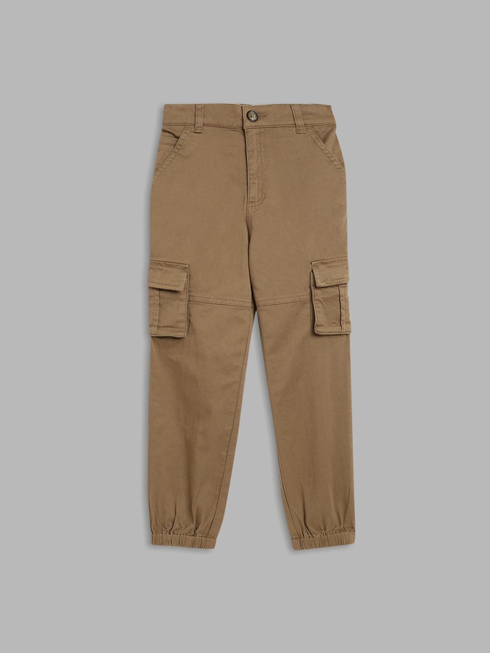beige-regular-fit-solid-trouser