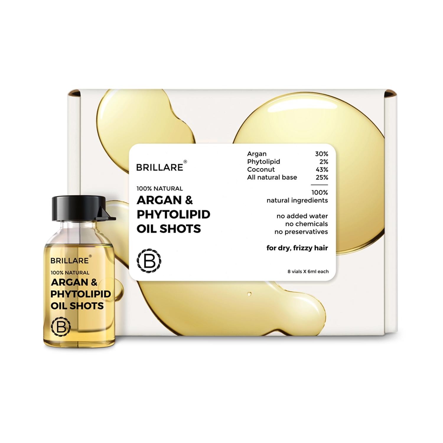 brillare-argan-&-phytolipid-oil-shots-for-dry,-frizzy-hair-(48ml)