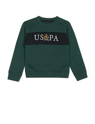 crew-neck-brand-embroidered-sweatshirt